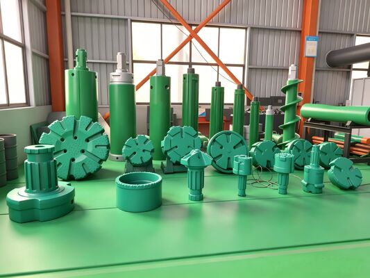 품질  DTH Button Bits with Tungsten Carbide, Optimized Flushing, and Proprietary Cemented Carbide Buttons for Down The Hole Drilling 공장